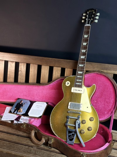 Gibson Custom Ltd Edition Murphy Lab Sergio Vallin 55 Goldtop